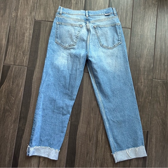 Boyish The Tommy Stretch High Rise Straight Leg Jeans in Eternal Sunshine Sz 28 - Picture 6 of 11